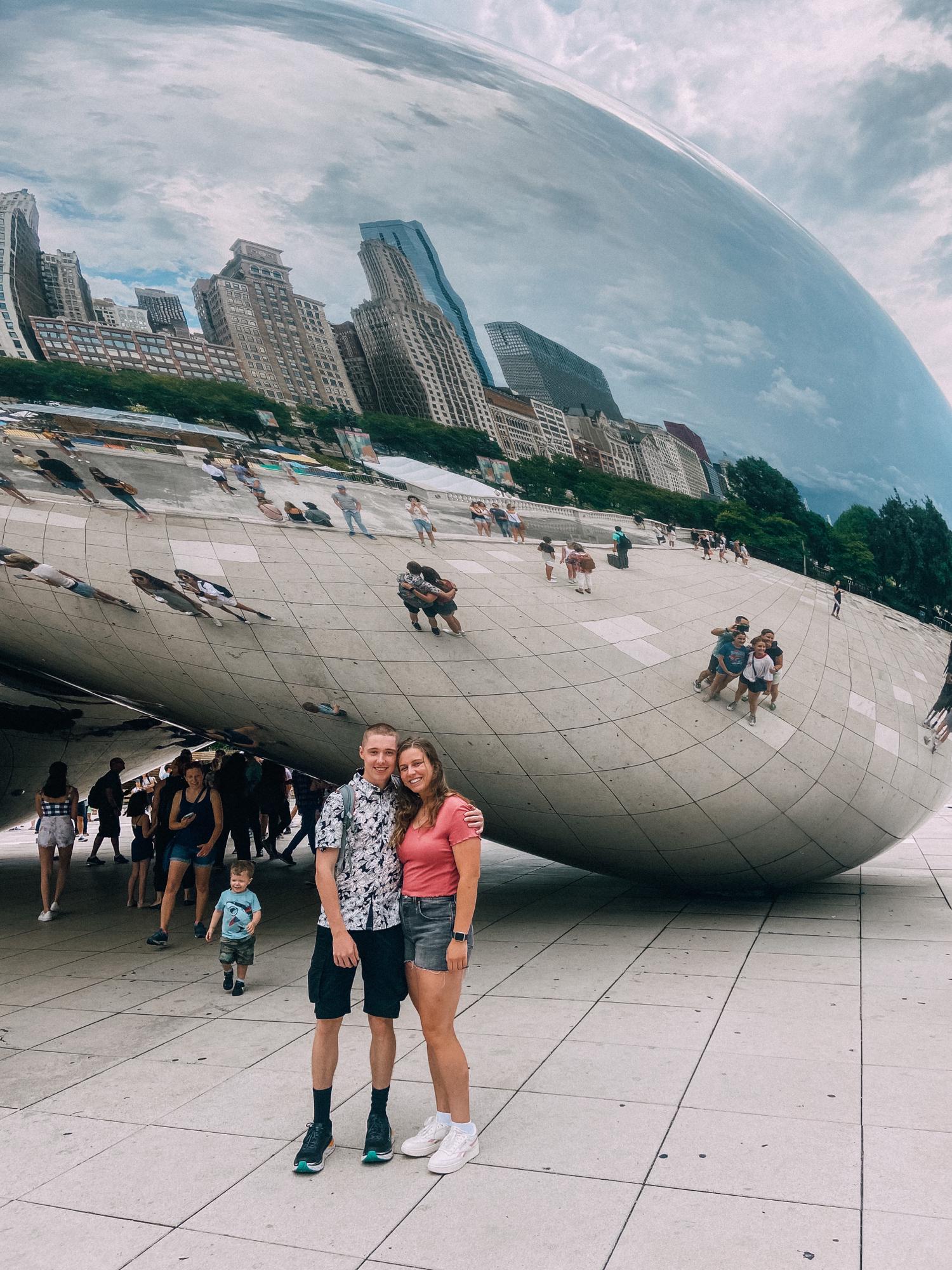Visiting the bean in Chicago!!
