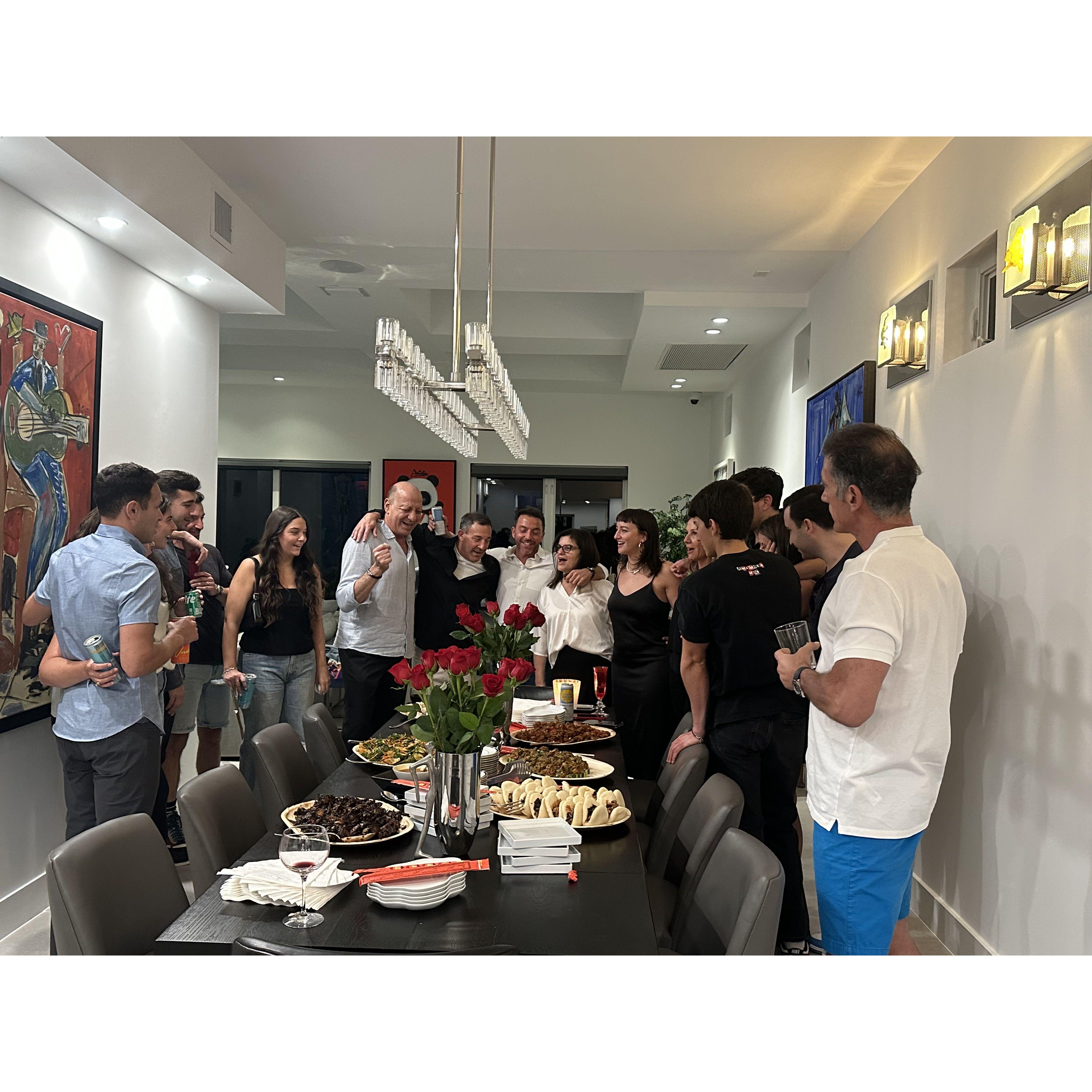 Another layer of surprise on the night of the proposal.