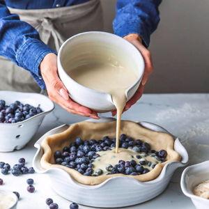 Farmhouse Pottery - Laurel Pie Dish