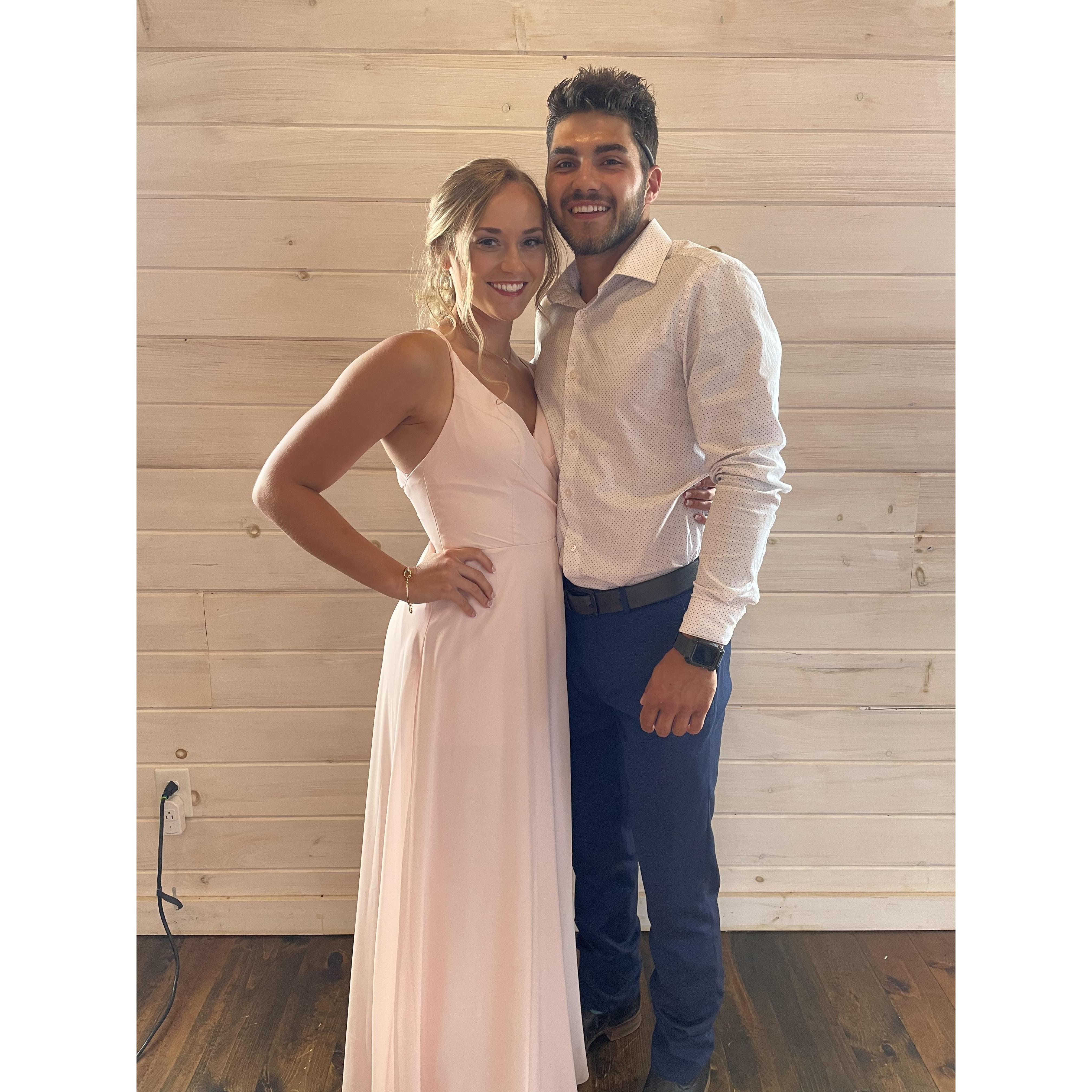 July 9, 2021- Wedding date!