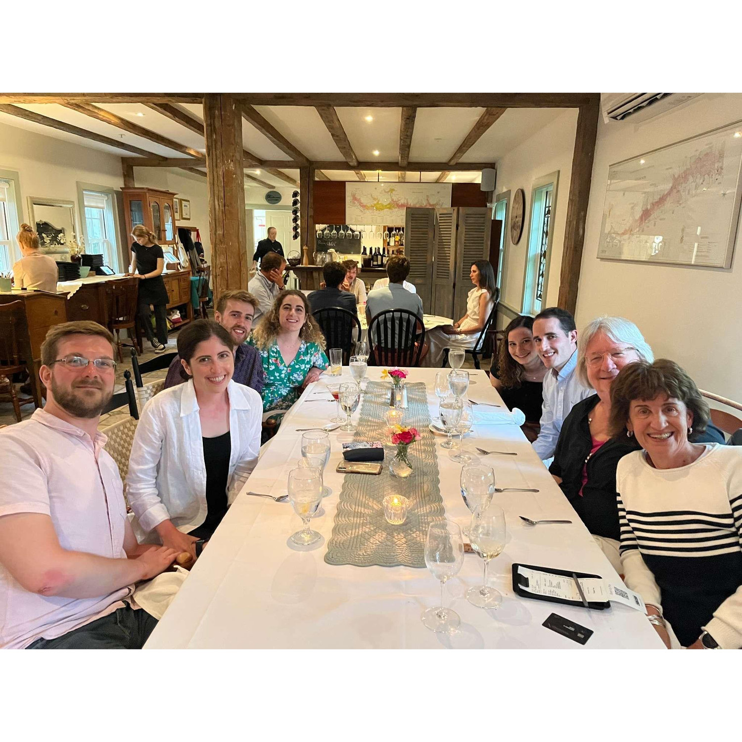 Family dinner in Maine 2022