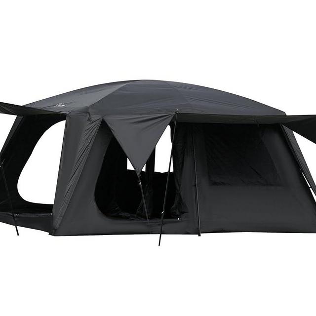 Vidalido 4-6 Person Camping Tent with 3 Door 2 Room Large Family Cabin Tents, Double Layer Waterproof Portable Glamping Tent, Big Tents for Outdoor Camping Hiking and Backpacking