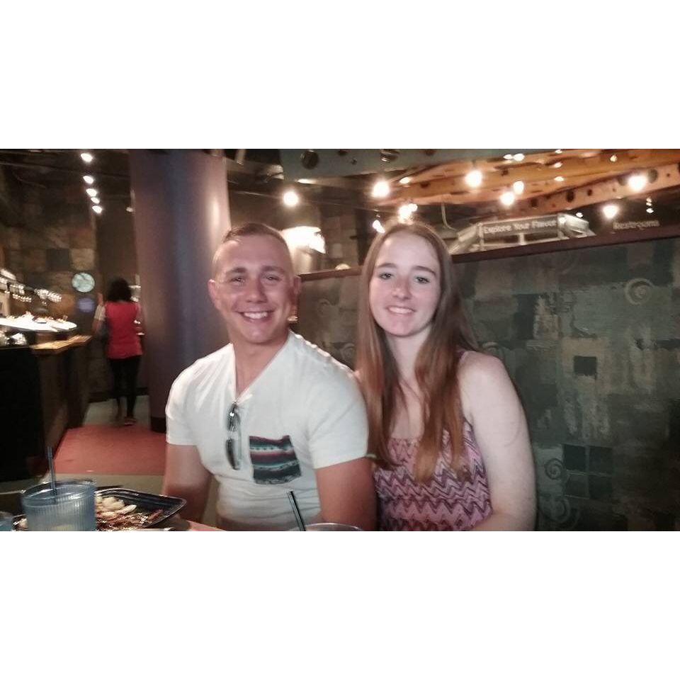 Our first photo