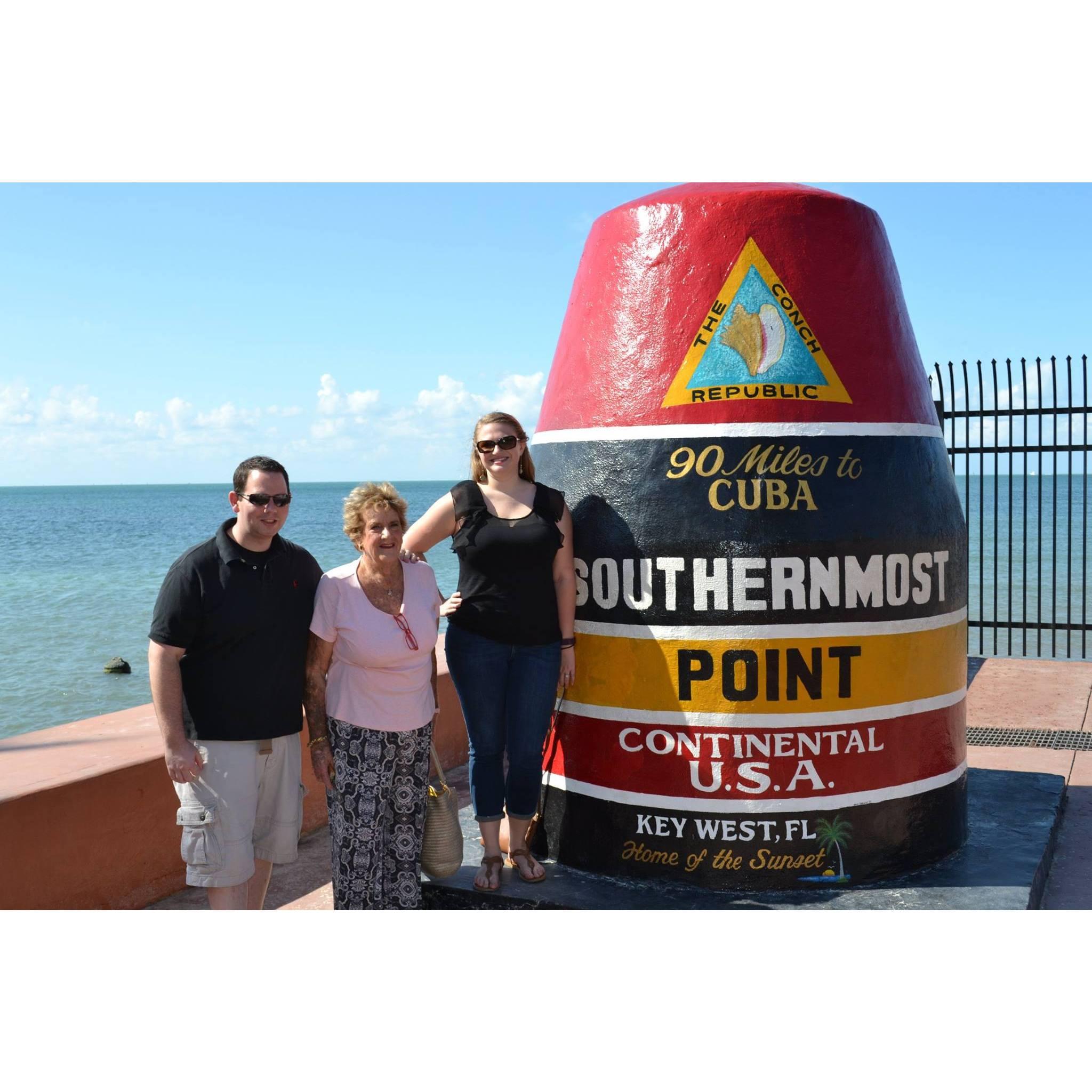 Key West trip with Mrs. Flanagan - 2015