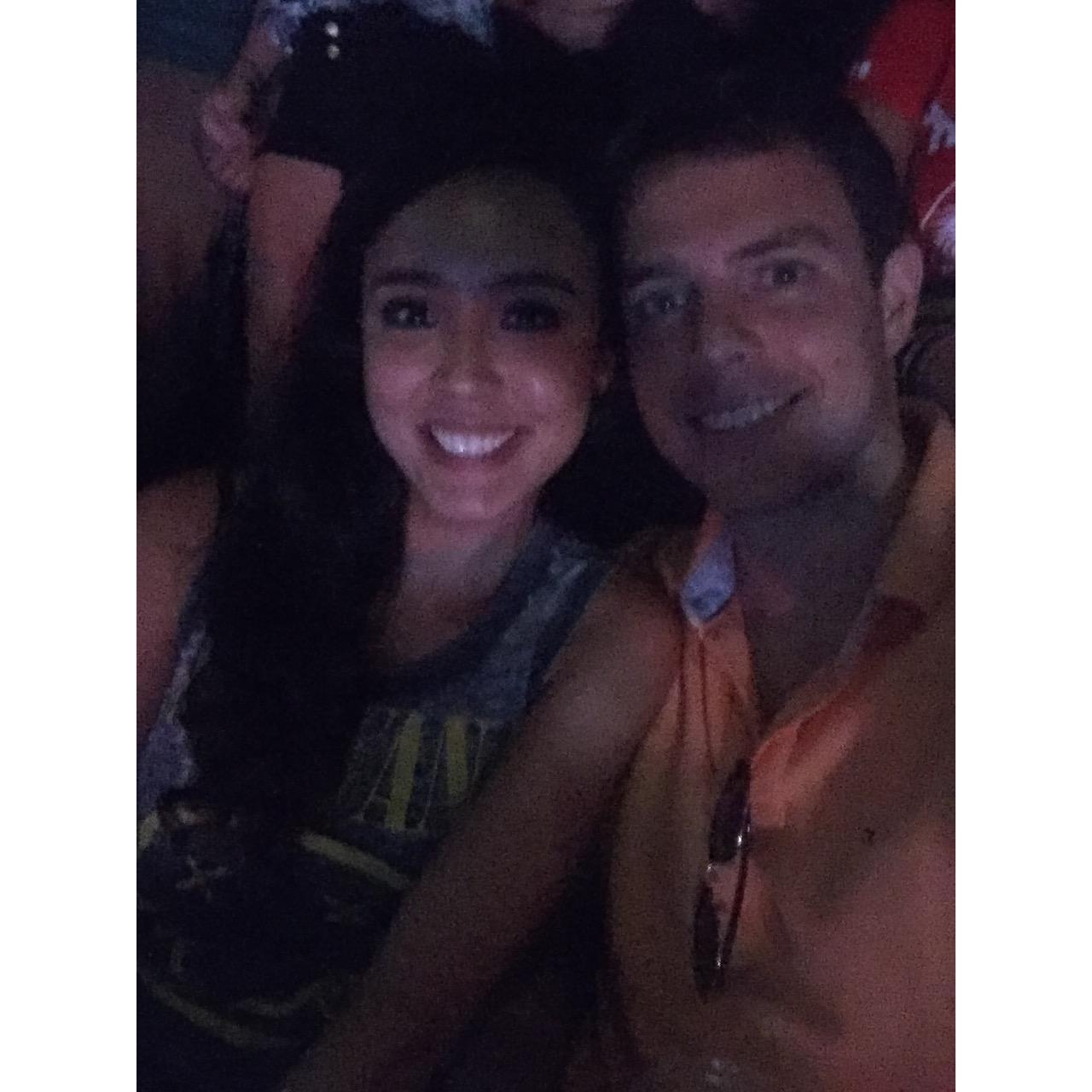 Our first concert together - Blink 182
