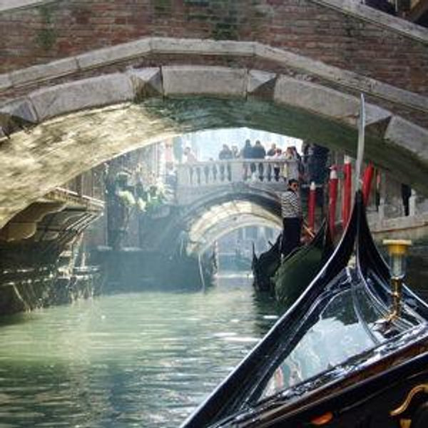 Gondola Rice in Venice