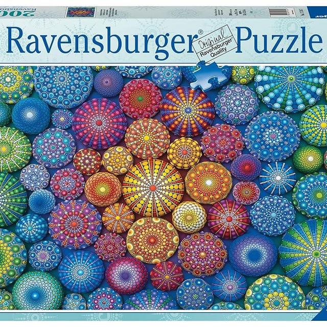 Ravensburger Radiating Rainbow Mandalas 2000 Piece Jigsaw Puzzle for Adults - 17134 - Every Piece is Unique, Softclick Technology Means Pieces Fit Together Perfectly
