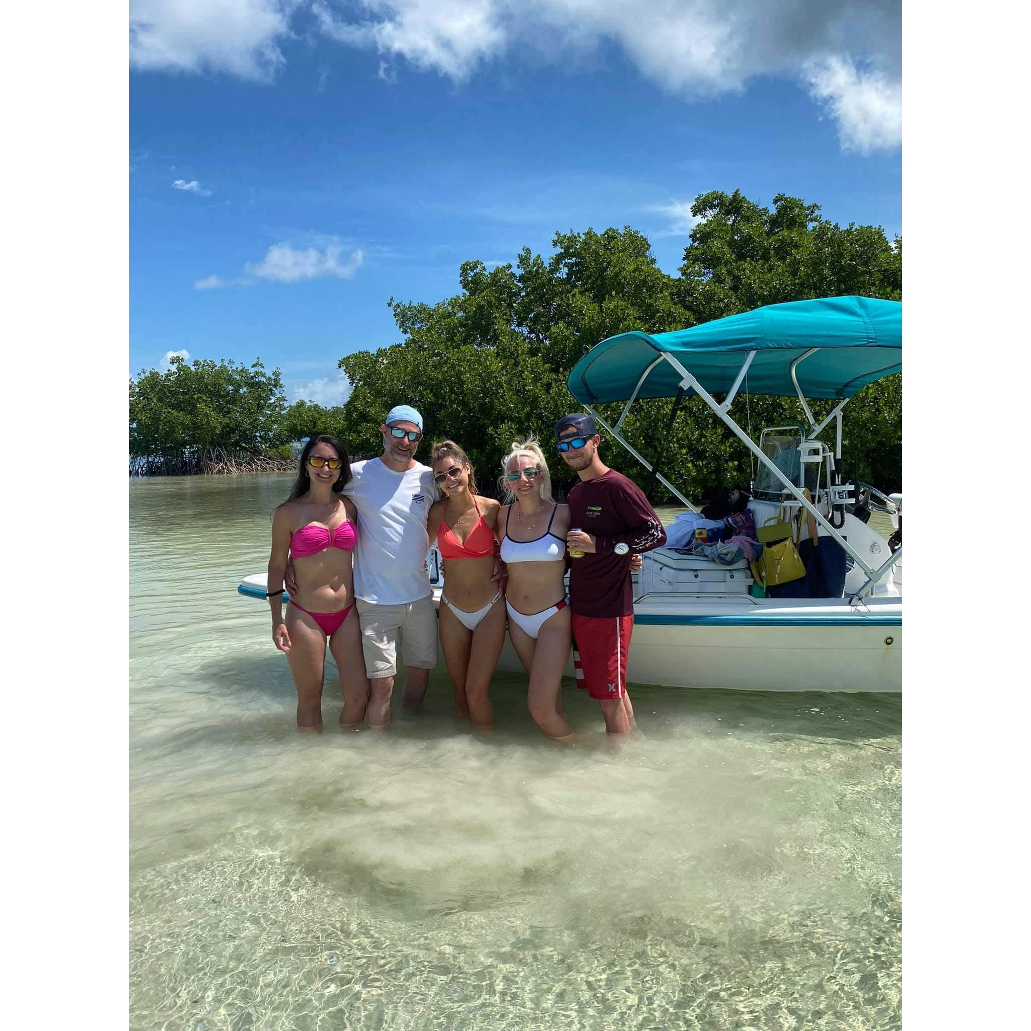 Fishing in Key West with the kids!