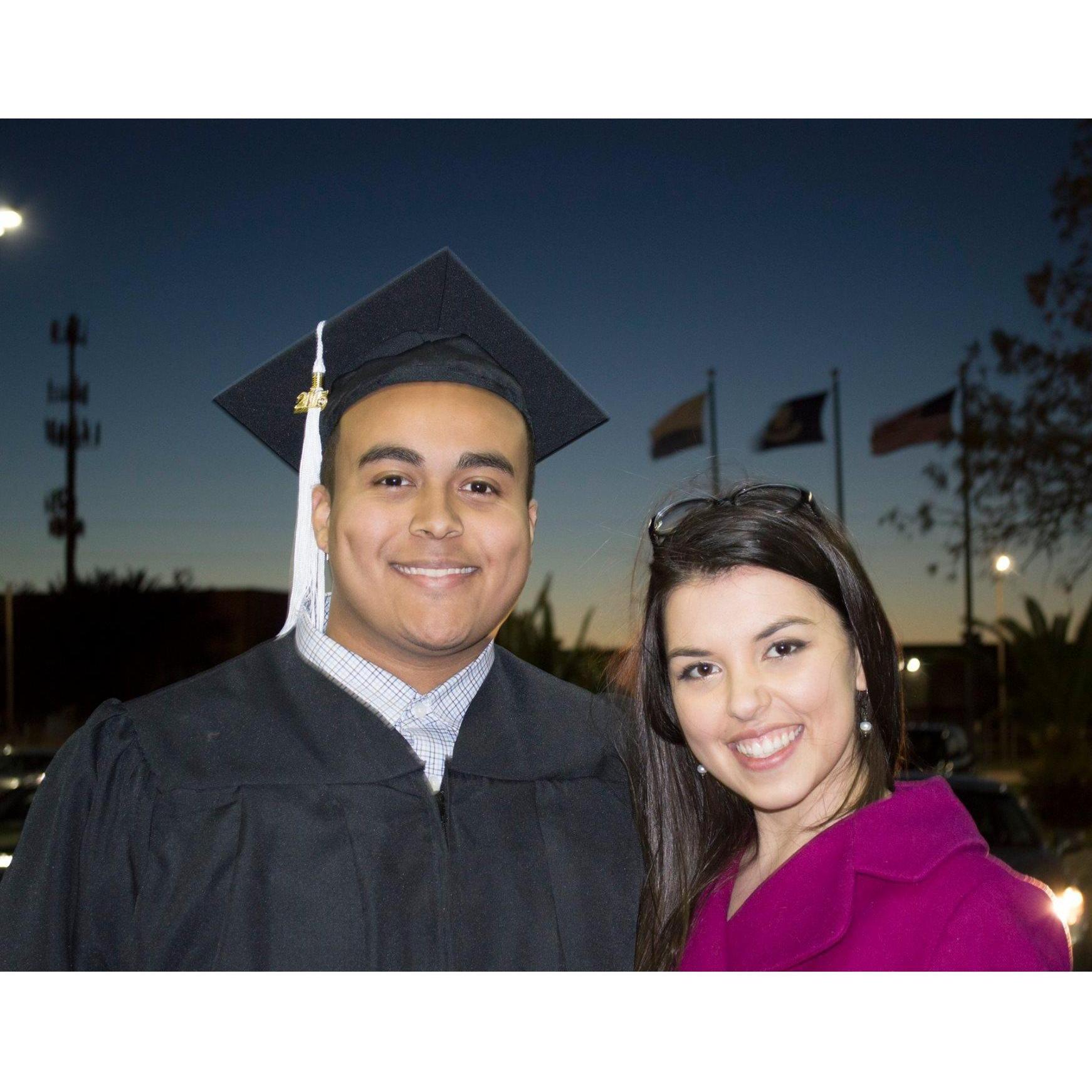 Byron graduated!