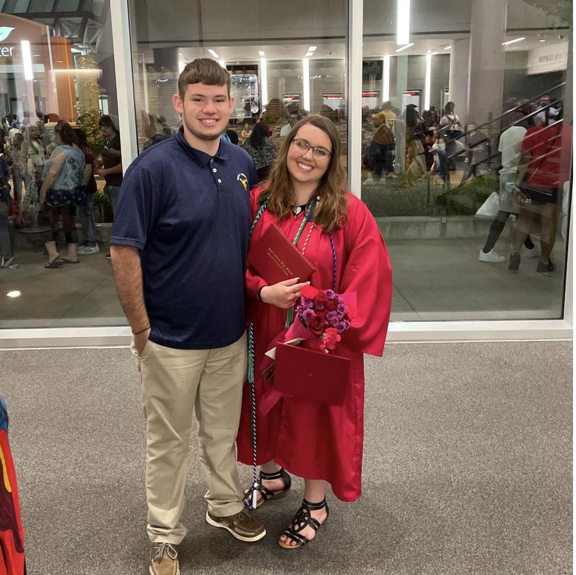 This was taken right after my High School Graduation. 2021