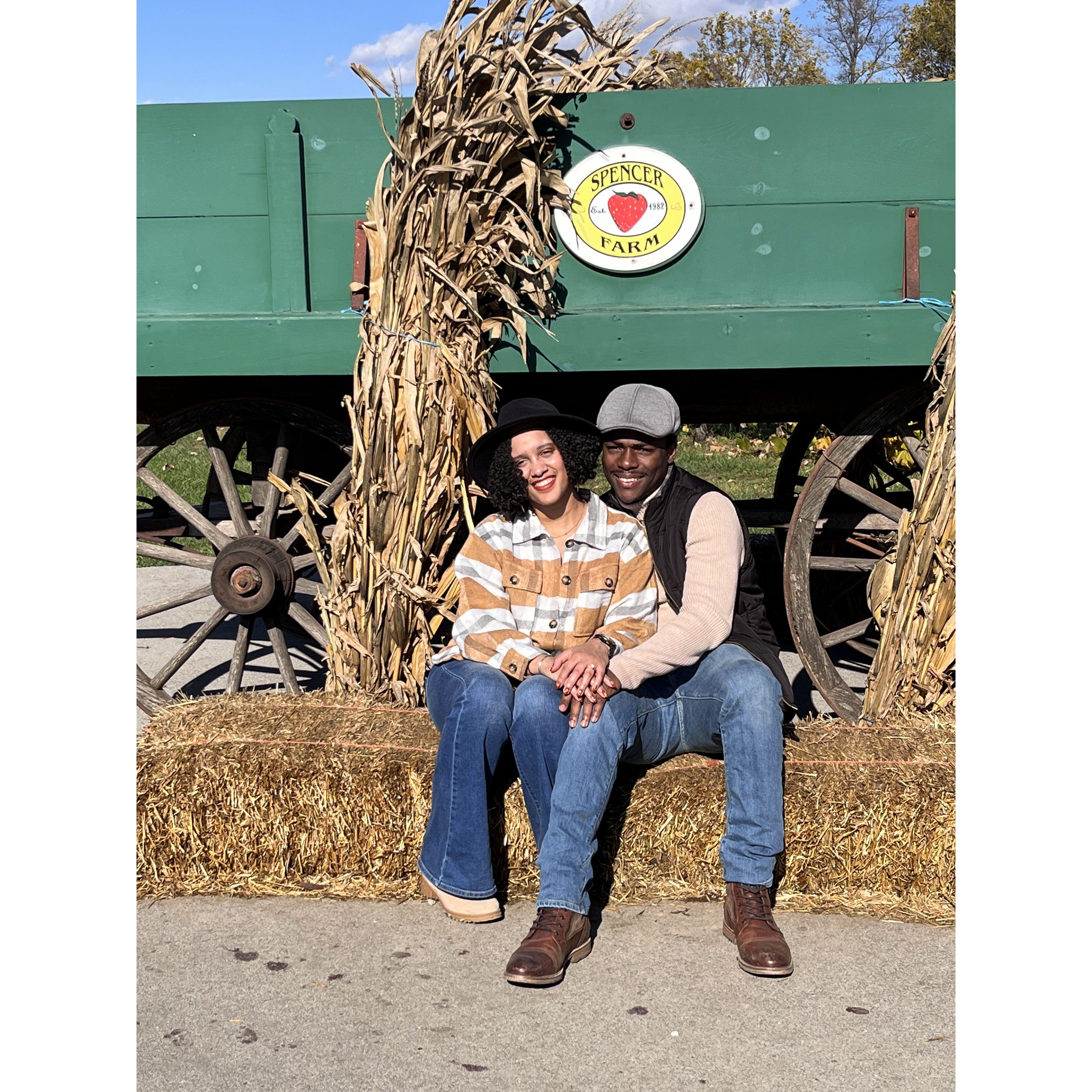 This was taken right after Dee proposed! :D