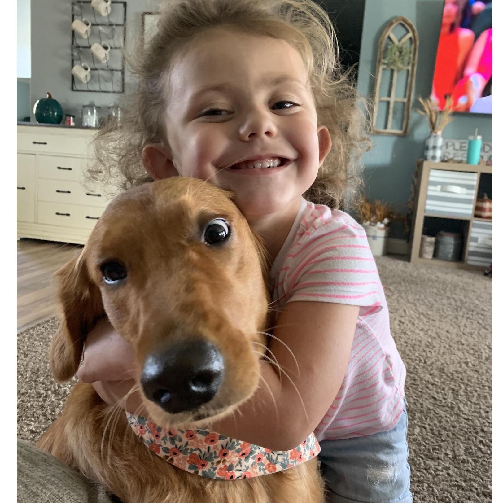 Nola (flower girl) loves all things! She is Amanda’s niece!
