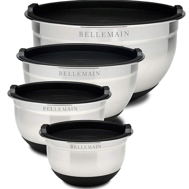 Bellemain Stainless Steel Non-Slip Mixing Bowls