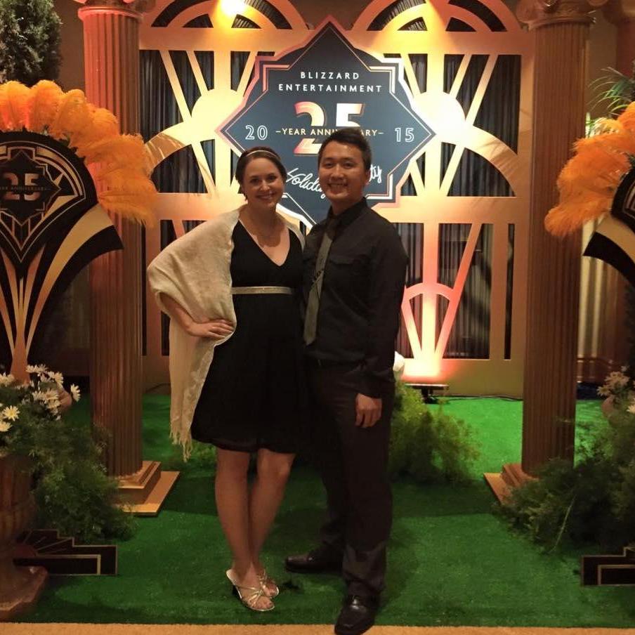 Great Gatsby themed Blizzard Christmas Party!