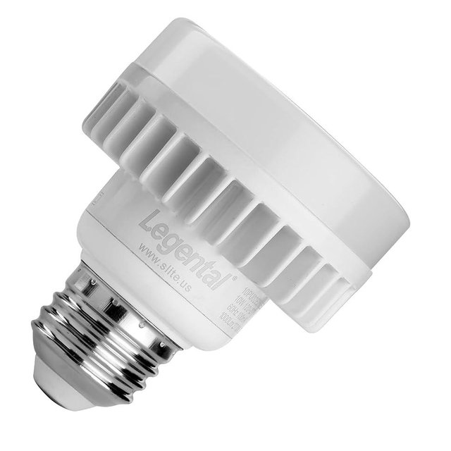 Legental 10W LED Mini PUCK, E26 Medium Base Squat Bulb, Soft White(2700K), 100w incandescent Equivlent, 50000hrs Life, 1000LM, 120-277V, Suitable for Indoor and Outdoor Fixture, UL Wet Location listed