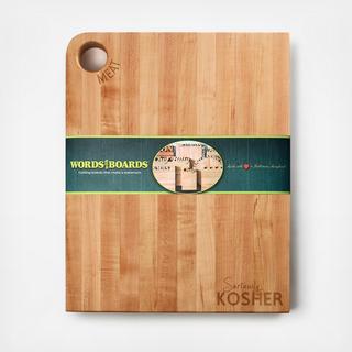 Seriously Kosher Cutting Board for Meat