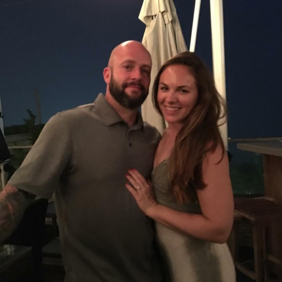 Chad asked me to marry him on July 7, 2016 at Gurneys in Montauk, NY