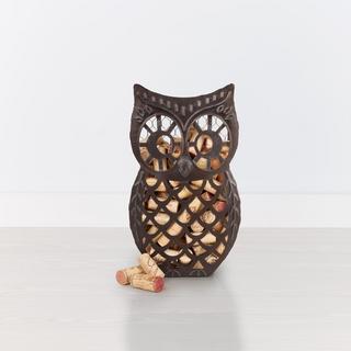 Country Home Wise Owl Cork Collector