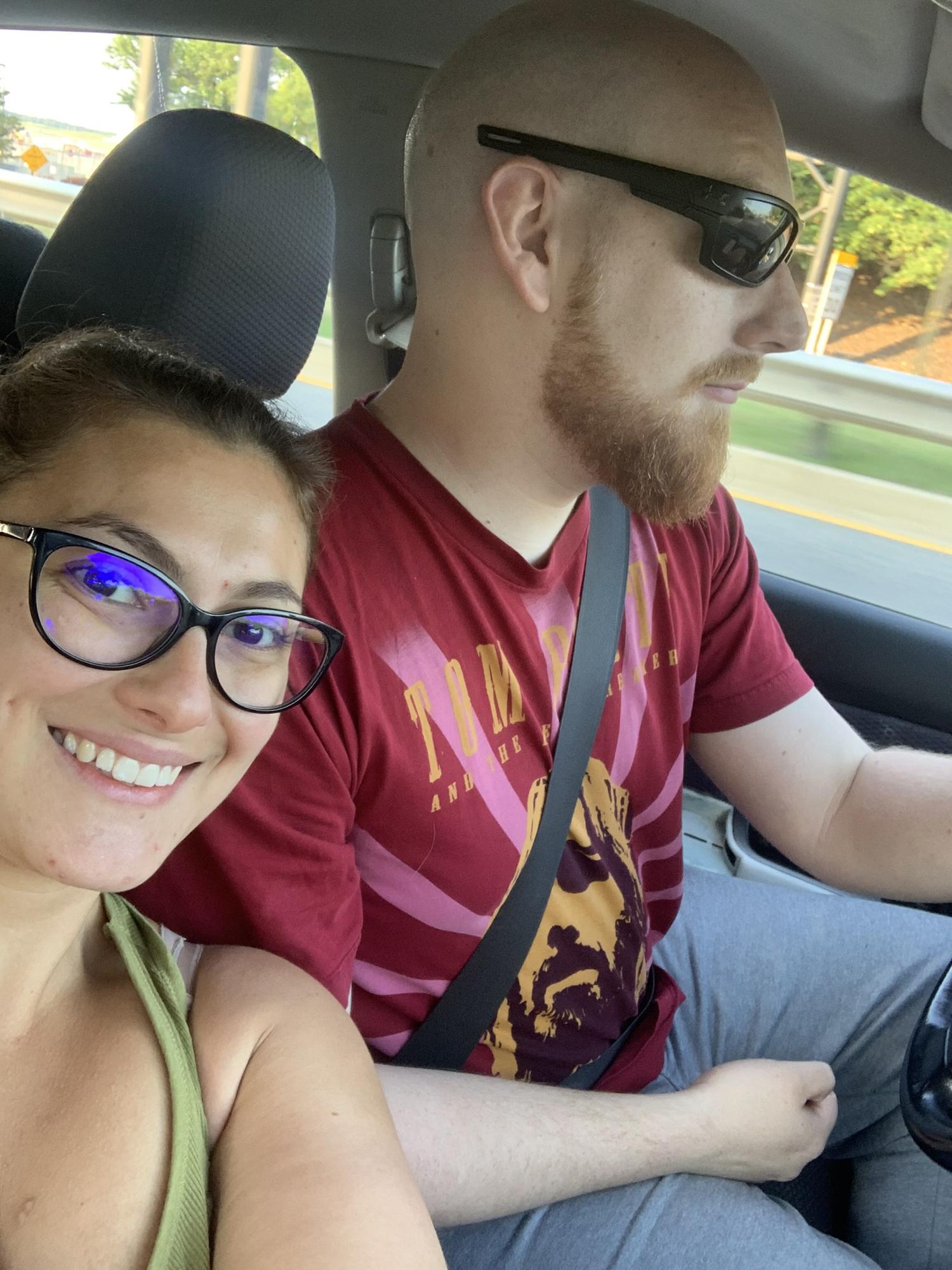 Driving to Boston together to move in with each other