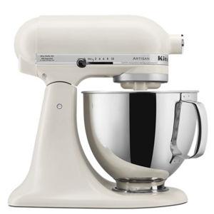 Artisan® Series 5 Quart Tilt-Head Stand Mixer Porcelain White KSM150PSVB | KitchenAid