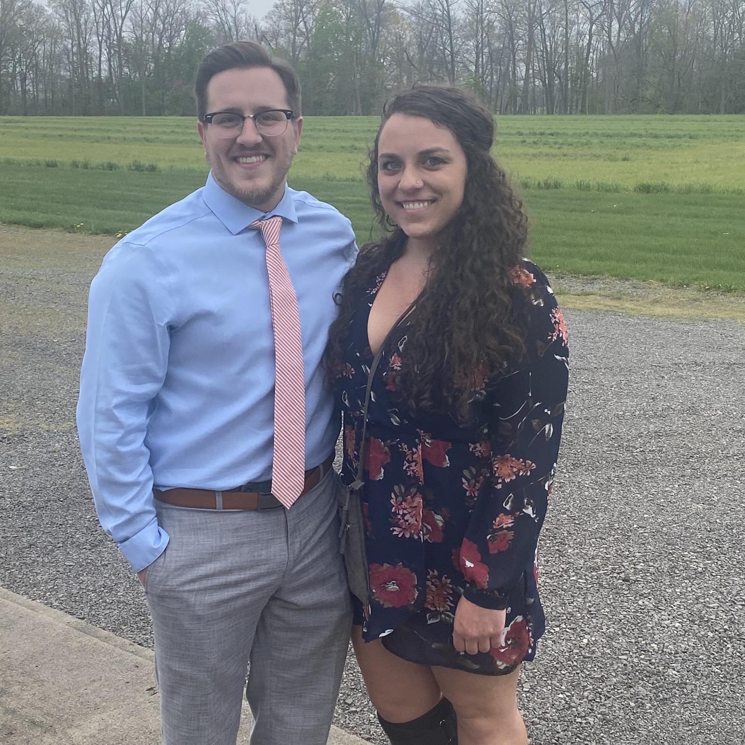 First forced haircut. First wedding together.