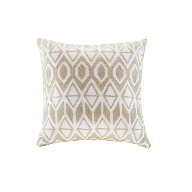 Harbor House® Anslee Cotton Square Decorative Pillow Taupe