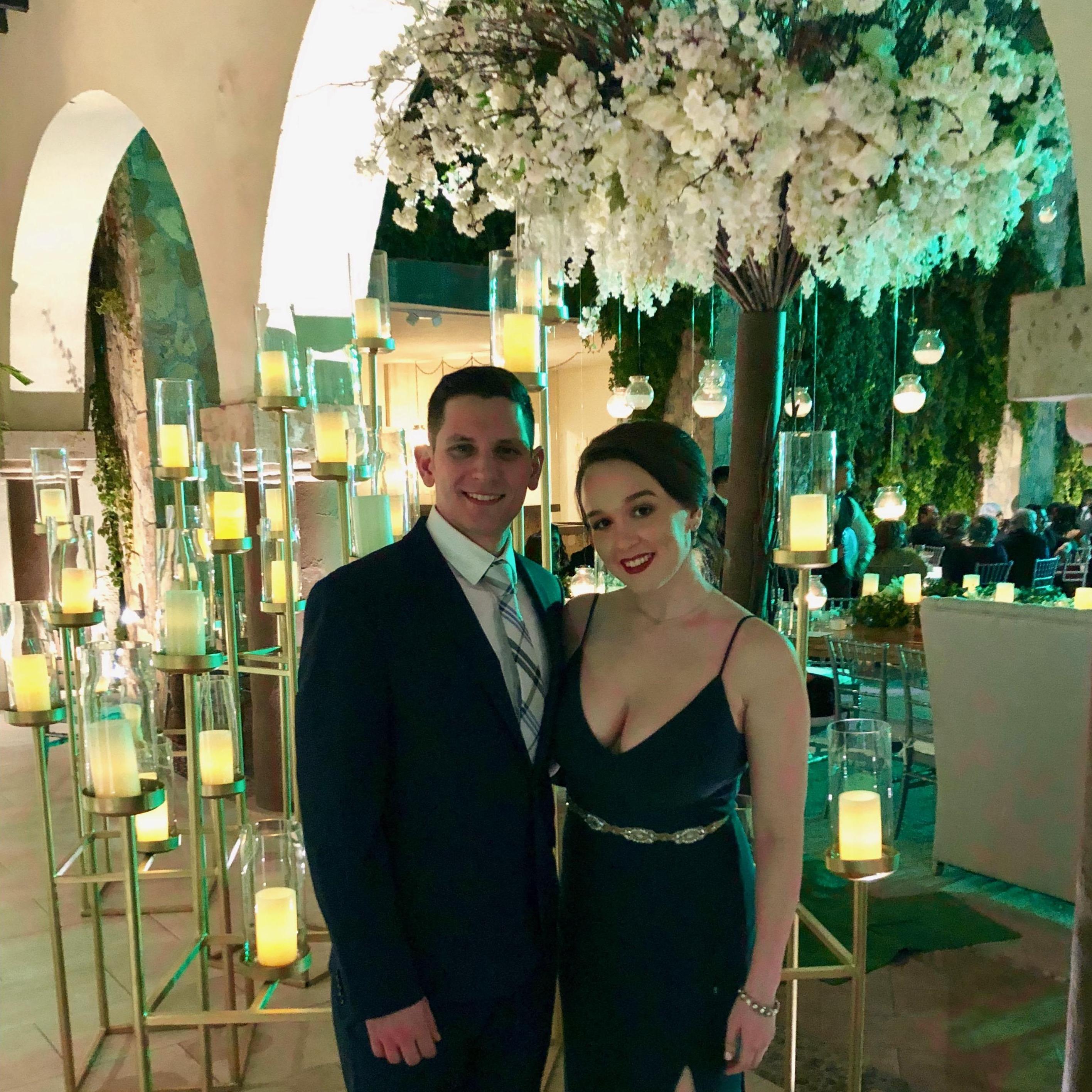 At Cesar's cousin's wedding April 2019