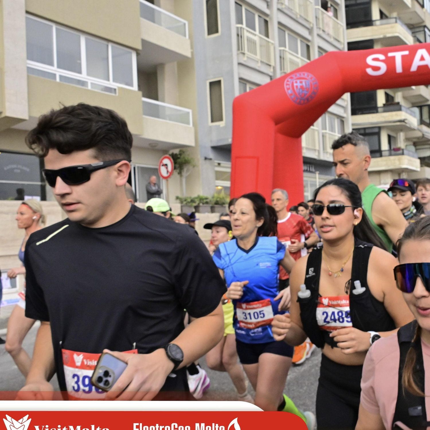 First Half Marathon Together in Malta