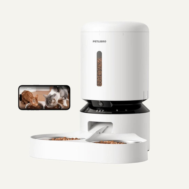 Granary Smart Camera Feeder Dual Bowl
