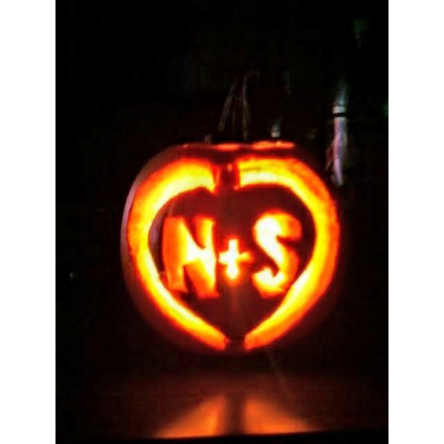 1st pumpkin I carved for Nick