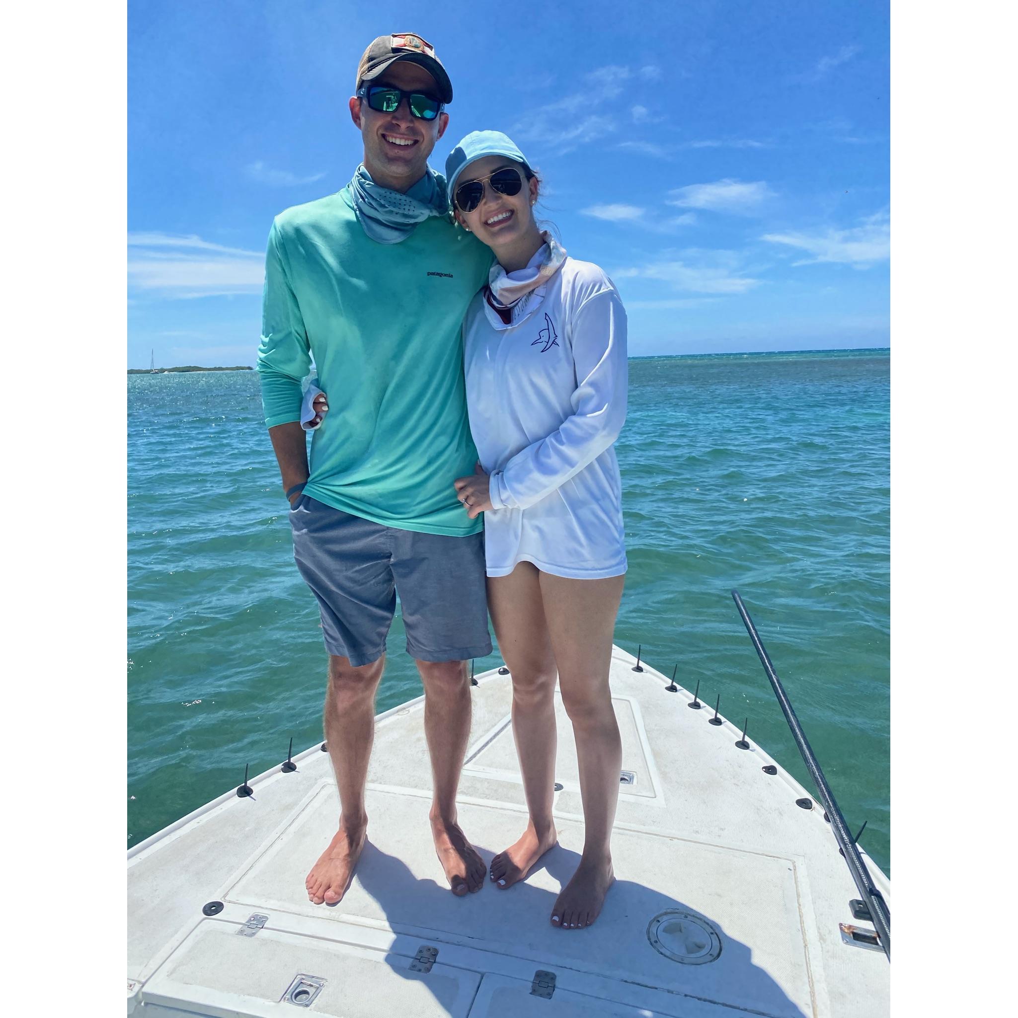 Fishing trip in Aruba!