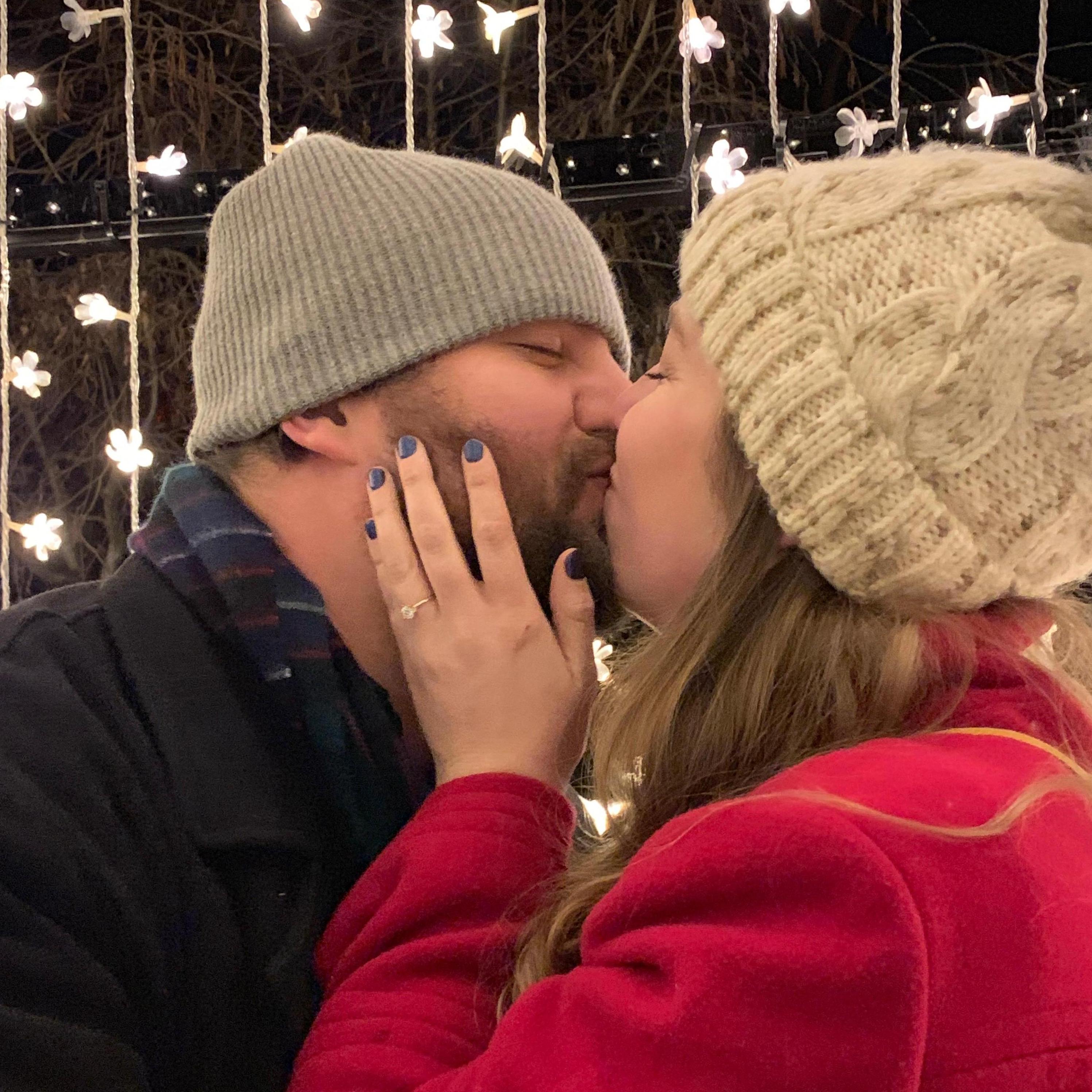 The night we got engaged :)