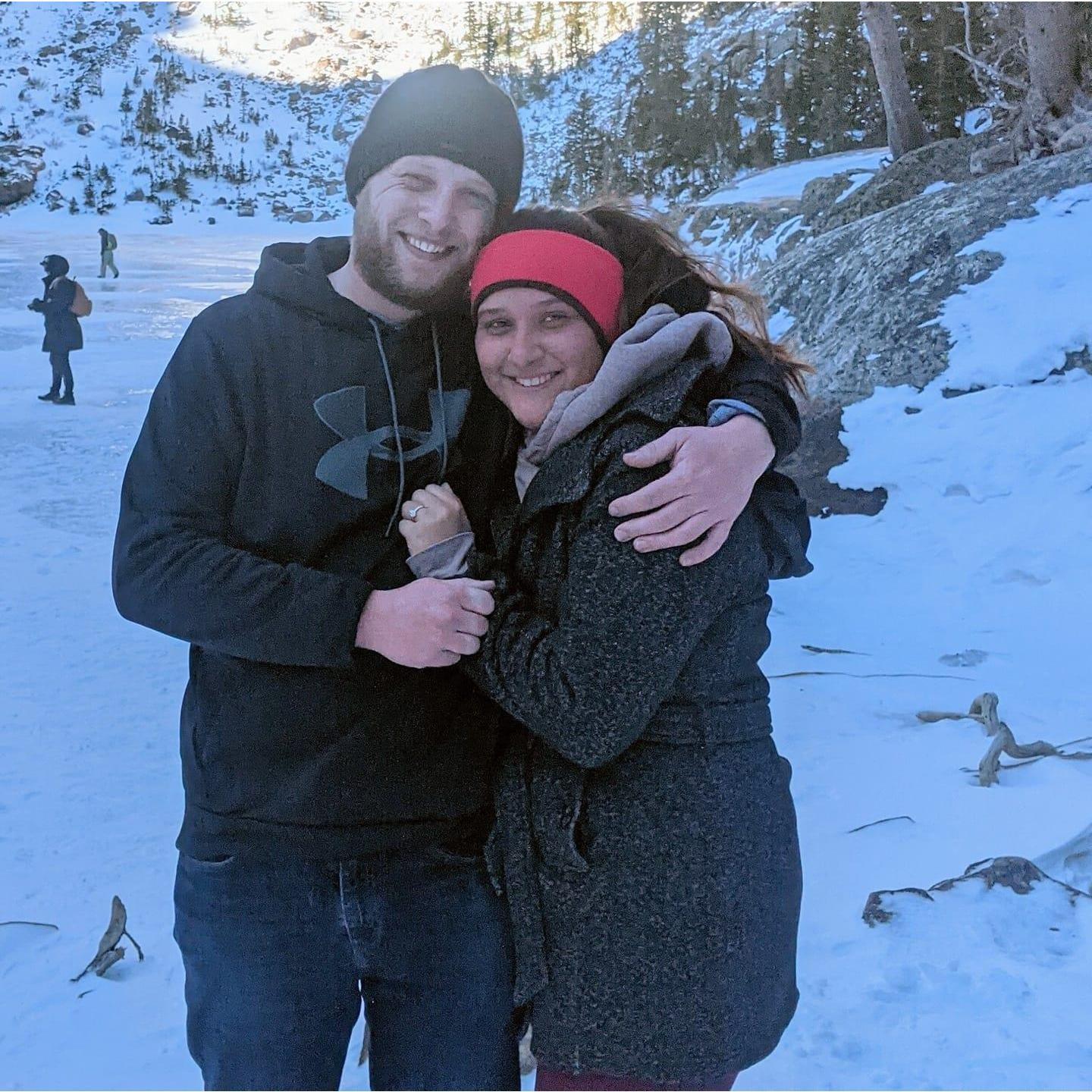 The day we got engaged :)