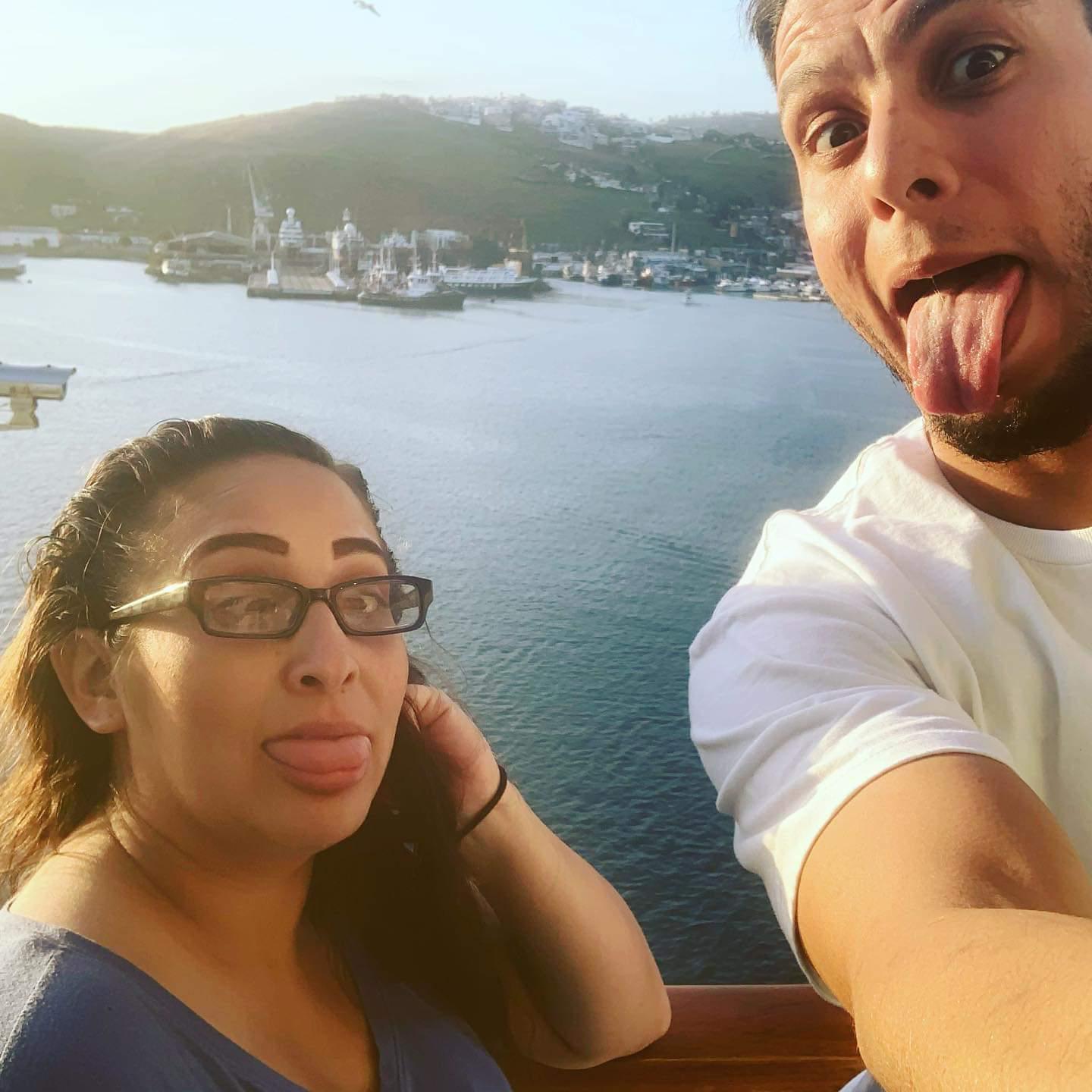Us being us the day he asked and I said yes