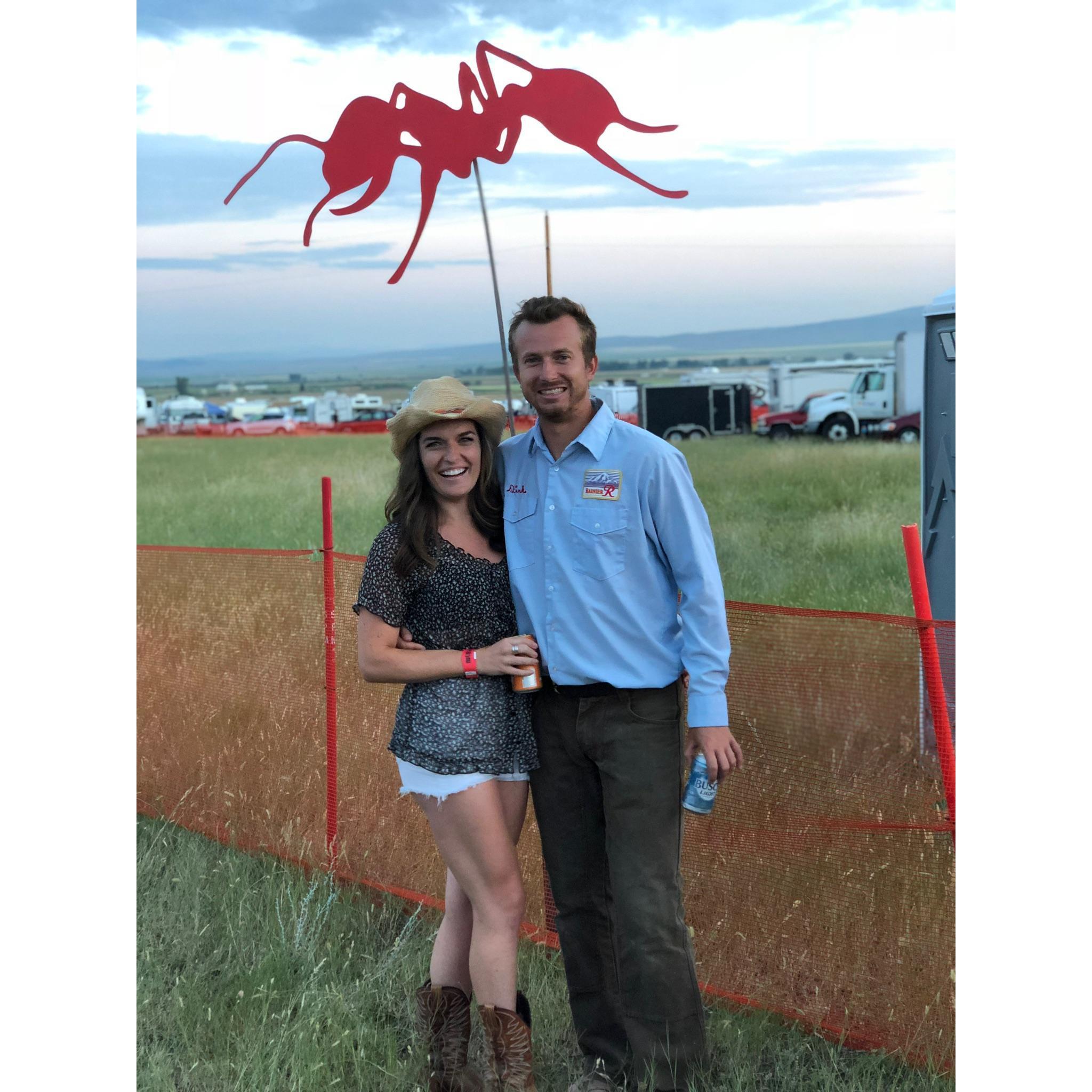 Cheers to embracing our MT ROOTS and KICKIN UP THE DIRT