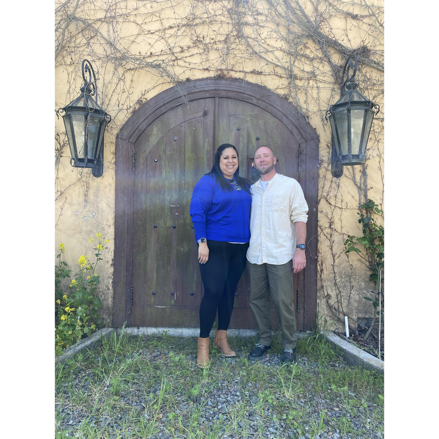 Visiting our favorite winery, Azari in Petaluma!