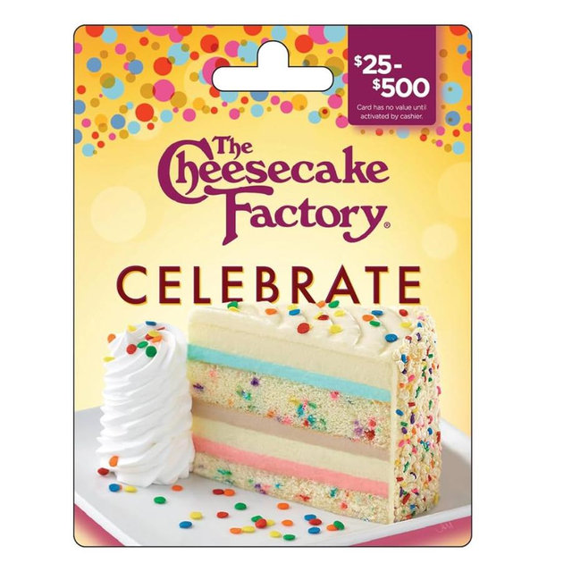 The Cheesecake Factory Physical Gift Card