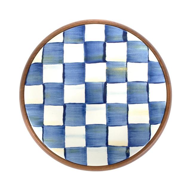 Mackenzie-Childs Royal Check Enamel Trivet