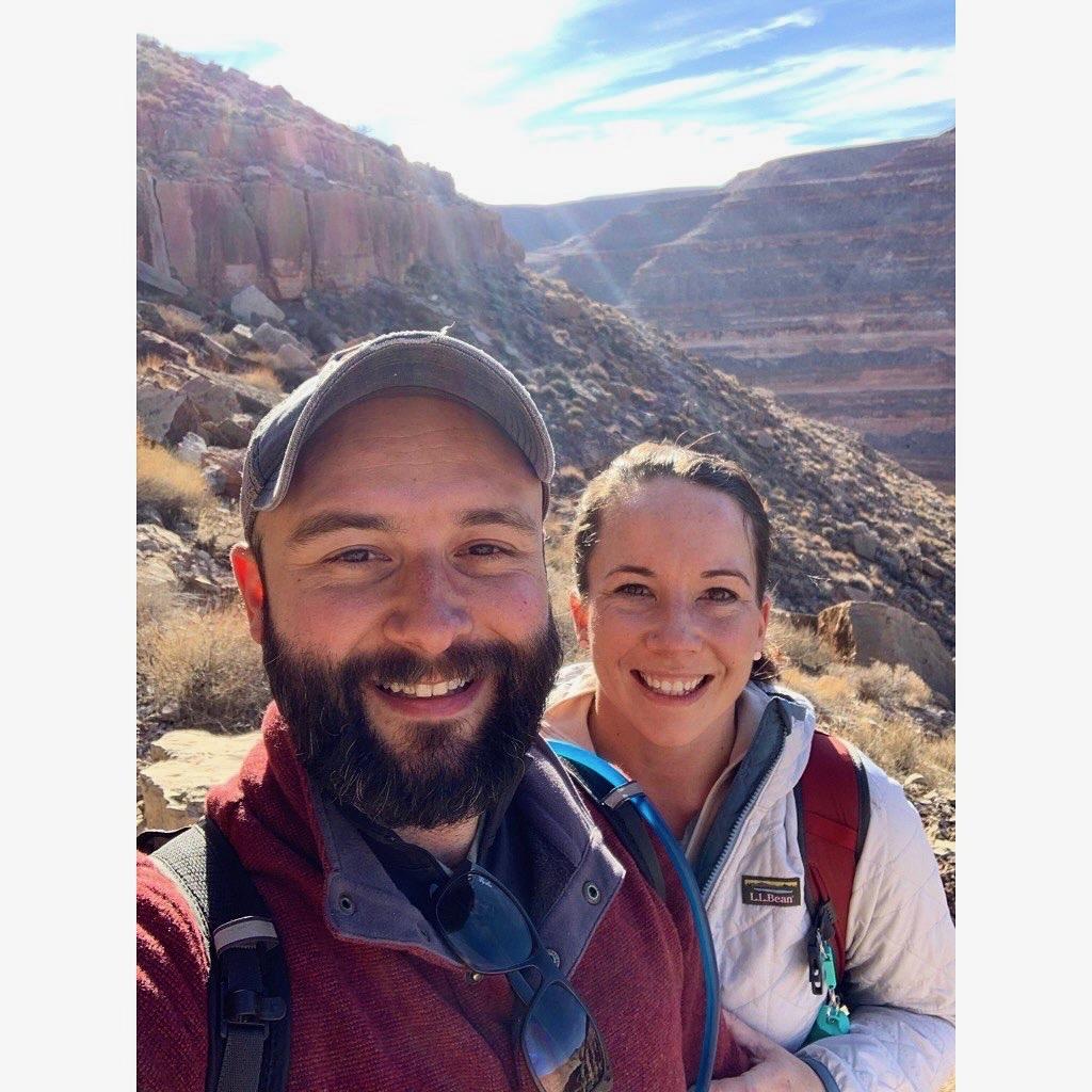 One of many hikes completed during Emily's rotation in New Mexico