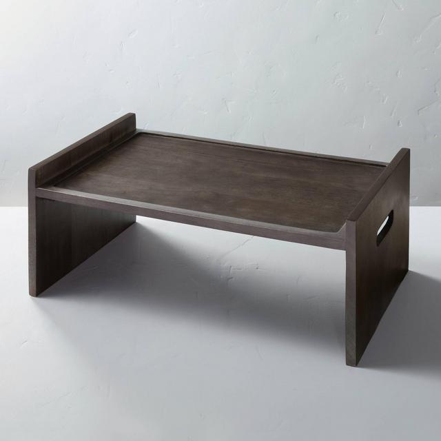 Wood Lap Tray Faded Black Finish - Hearth & Hand™ with Magnolia