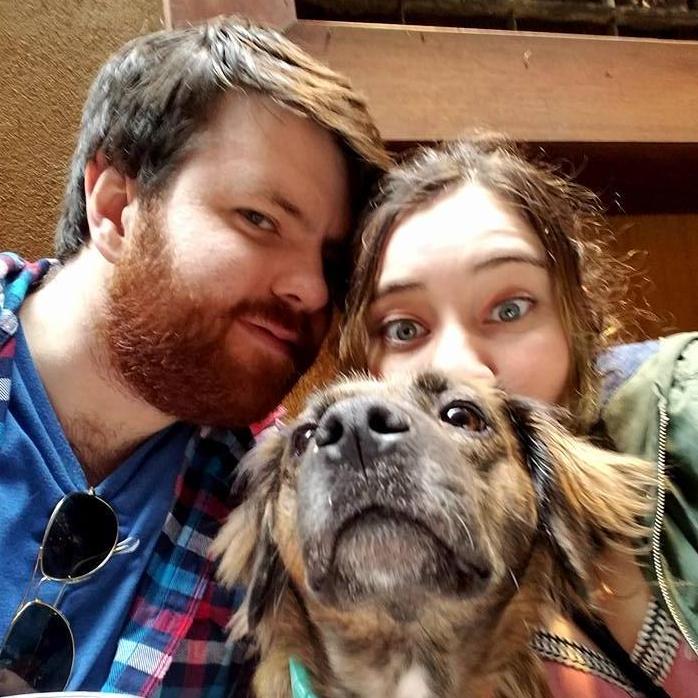 We took our dog Maeve to "yappy" hour!