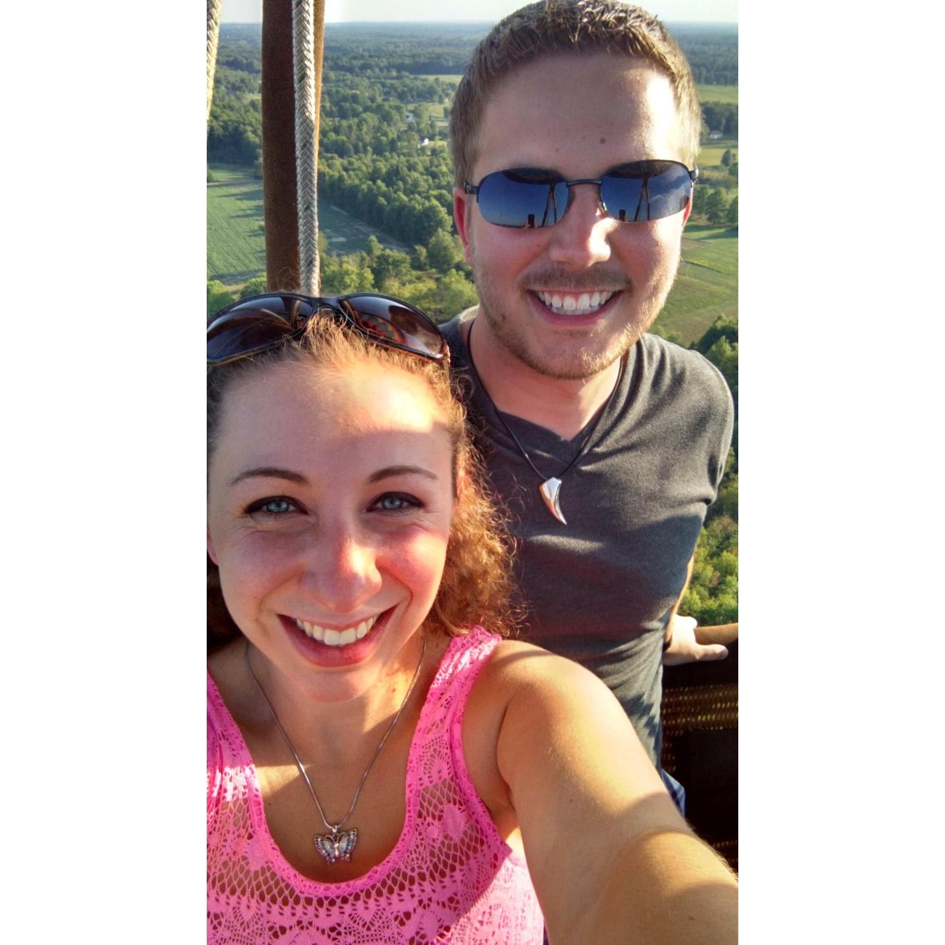 Hot Air Balloon ride!