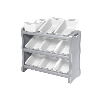 Sterilite 9 Bin Toy Storage Rack With Handles