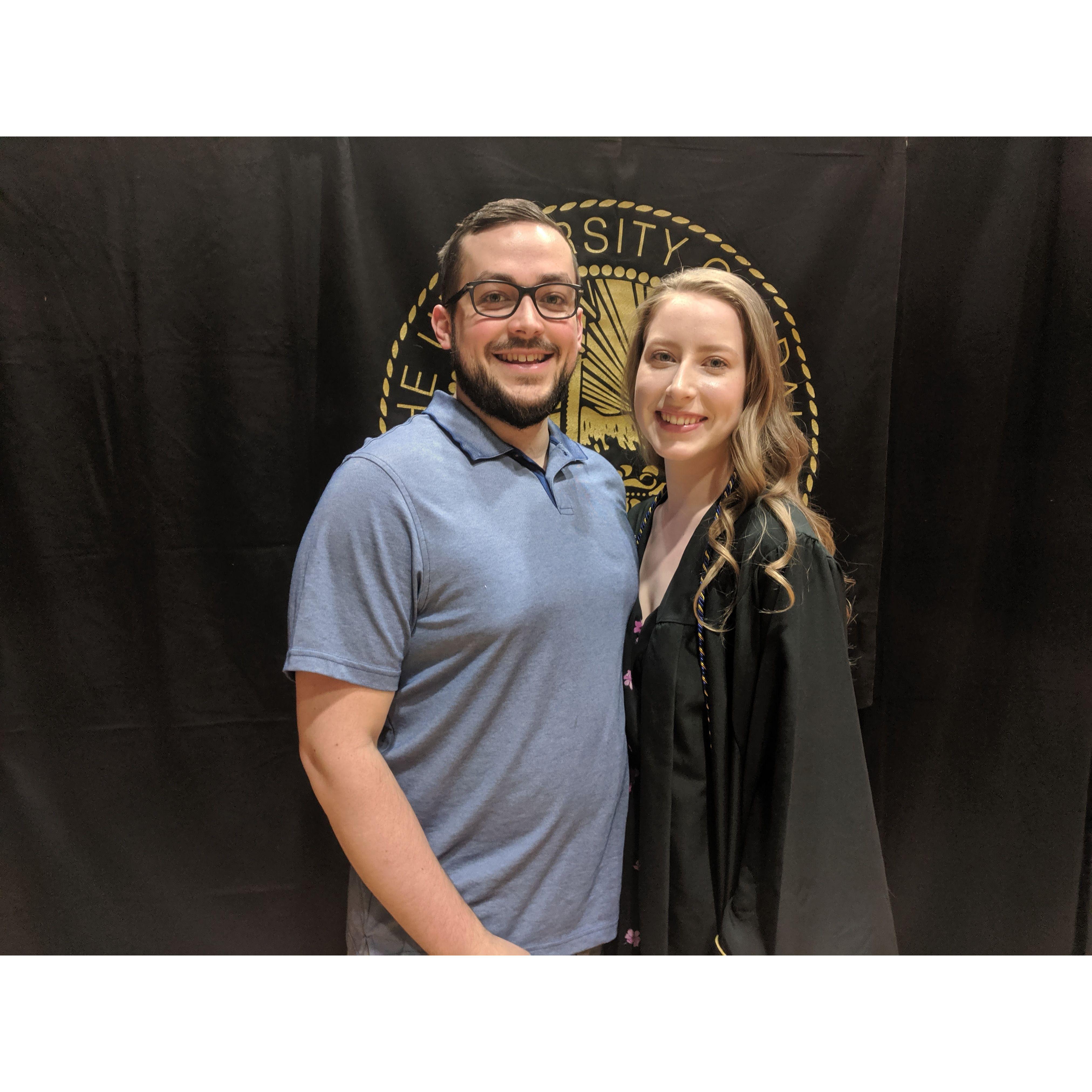 Micky's graduation from University of Idaho