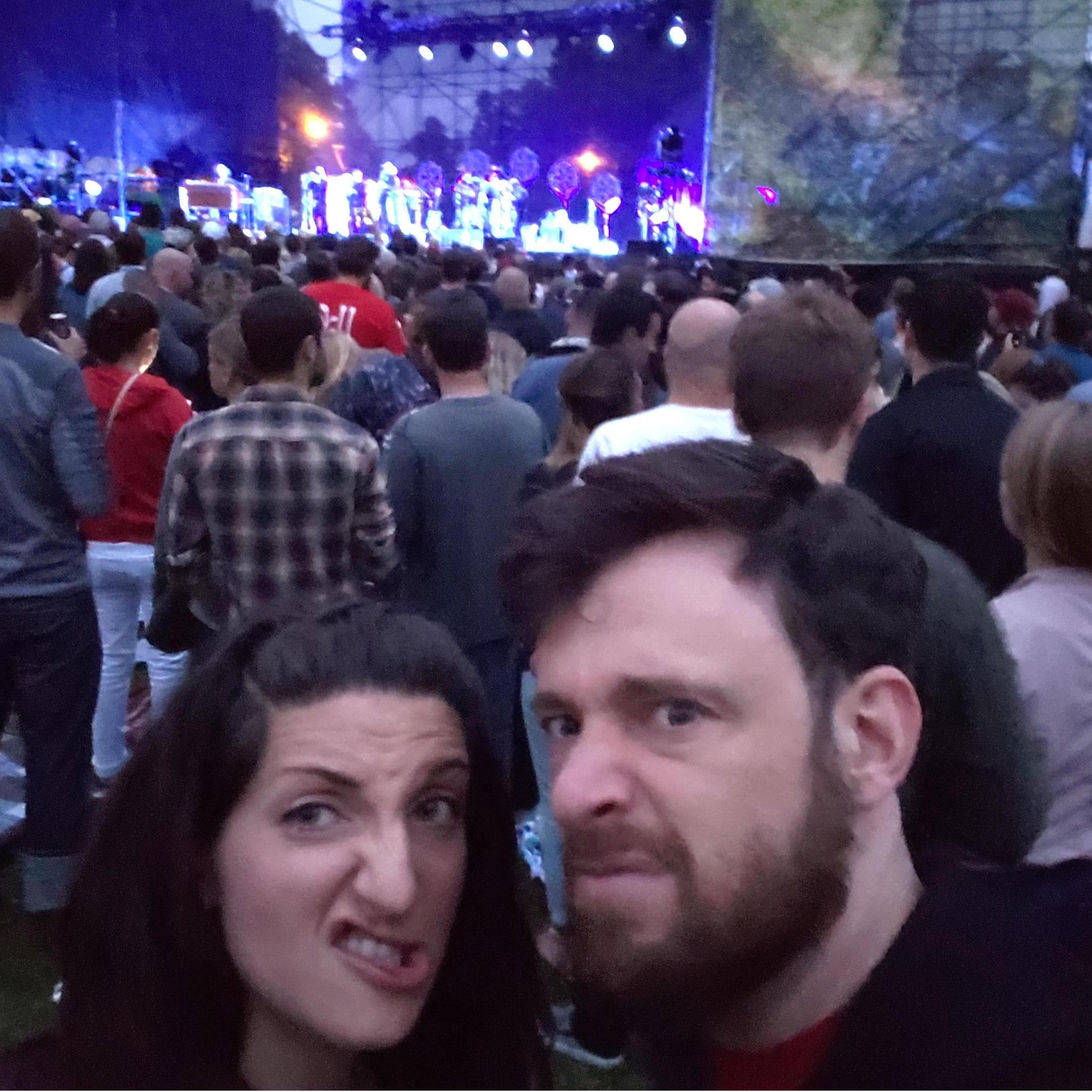 We actually did enjoy the music (Nathaniel Rateliff at the Mann Center)