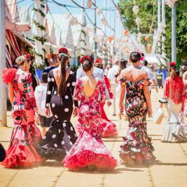 Dancing, wine, and beach trip in Spain