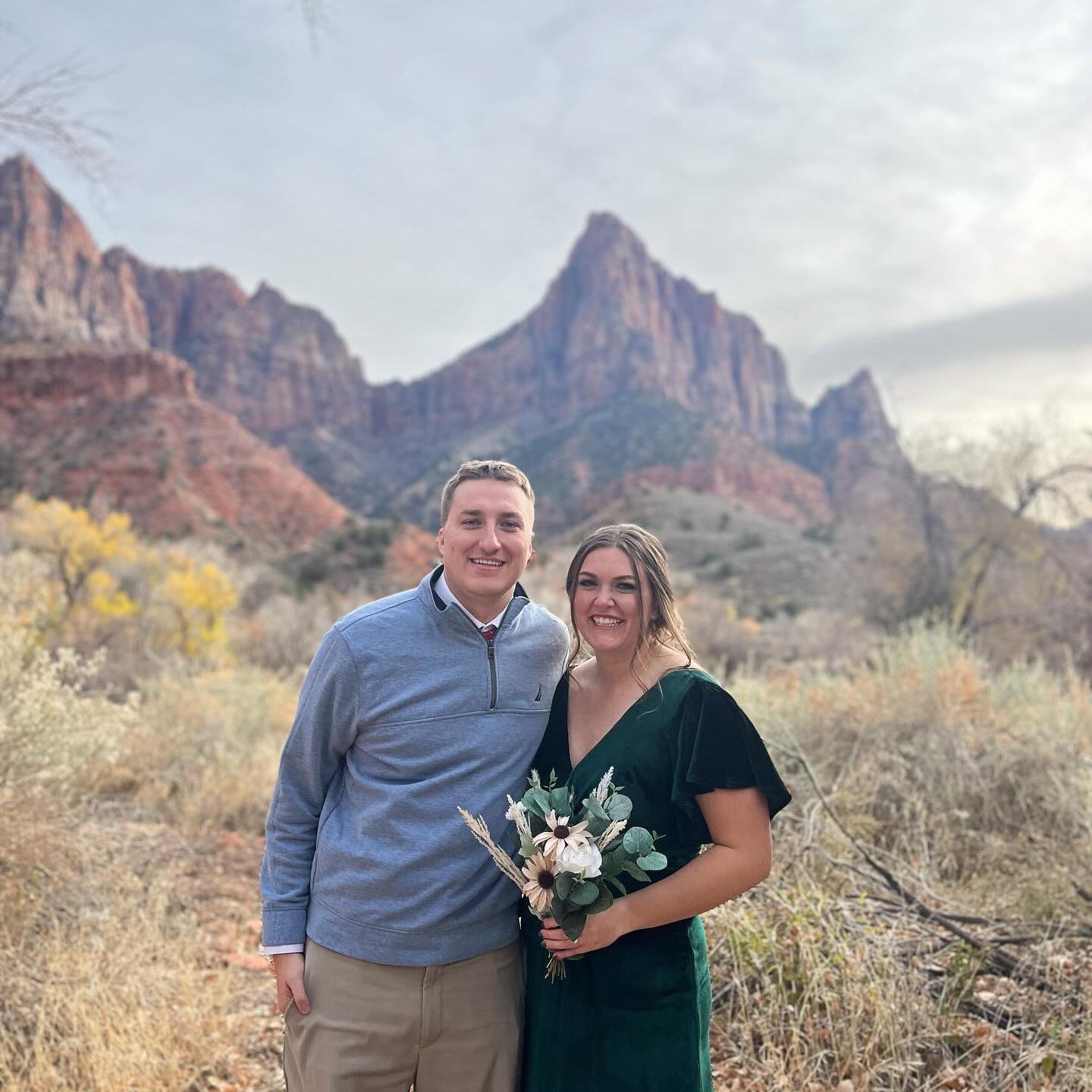 Zion National Park for the Kettwich Wedding