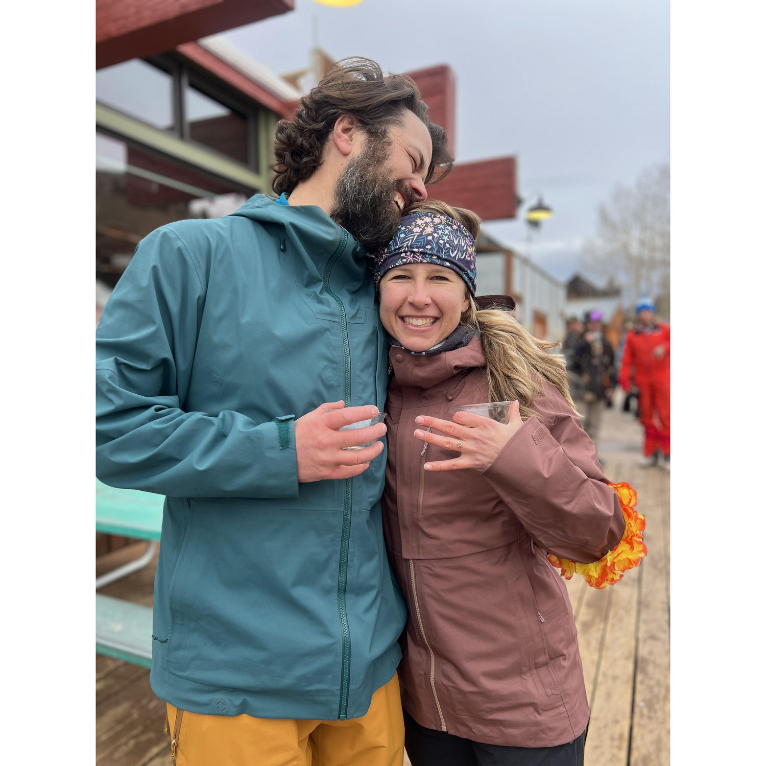 Right after we got engaged!