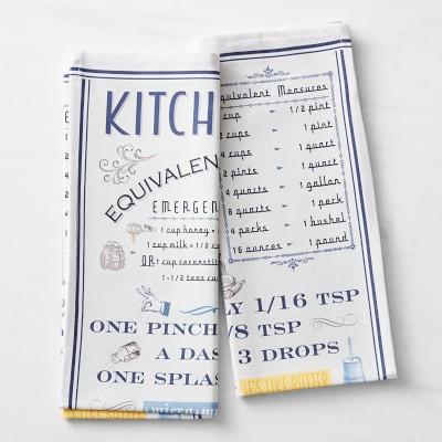 Measurement Towels, Set of 2