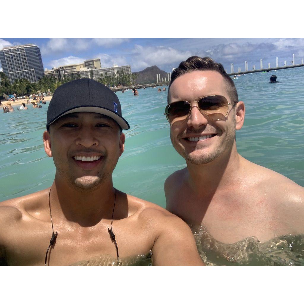 After years of waiting for the pandemic to subside, we took our first vacation together in Hawaii!